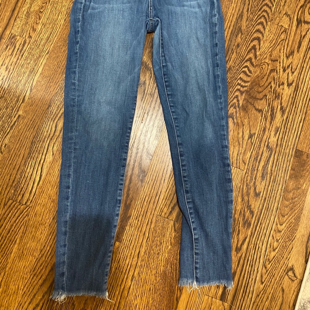 Current Elliot frayed jeans